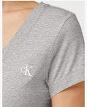 T-shirt donna Calvin Klein Jeans maniche corte scollo a V