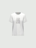 T-shirt donna con logo e Paillette Emme Marella