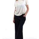 T-shirt  in Jersey stretch scollo a barca donna Emme Marella