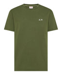 T-shirt uomo con logo sul petto Sun 68