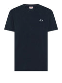 T-shirt uomo con logo sul petto Sun 68