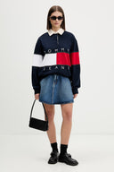 Felpa da donna in cotone Tommy Jeans