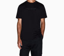 T-shirt con logo sul petto in cotone Armani Exchange