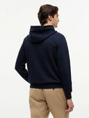 Felpa Uomo in spugna con cappuccio e grafica Tommy Hilfiger