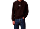 Felpa uomo con cappuccio con logo Calvin Klein Jeans