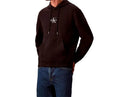 Felpa uomo con cappuccio con logo Calvin Klein Jeans