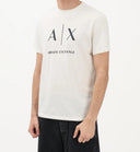 T-shirt uomo Crossover slim in jersey di cotone Armani Exchange
