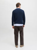 Pullover uomo JJEmil knit cable crew Jack & Jones
