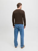 Pullover uomo JJEmil knit cable crew Jack & Jones