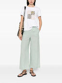 T-shirt donna con stampa geometrica