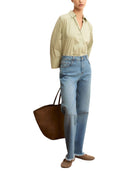 Blusa a polo donna in popeline Emme Marella
